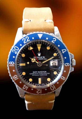 Rolex GMT patina dial