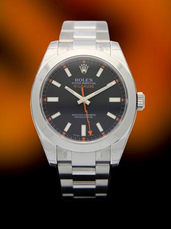 Rolex 116400 - Brand new Rolex Milgauss black dial