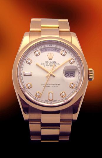 Rolex 118205 PRESIDENT ROSE GOLD